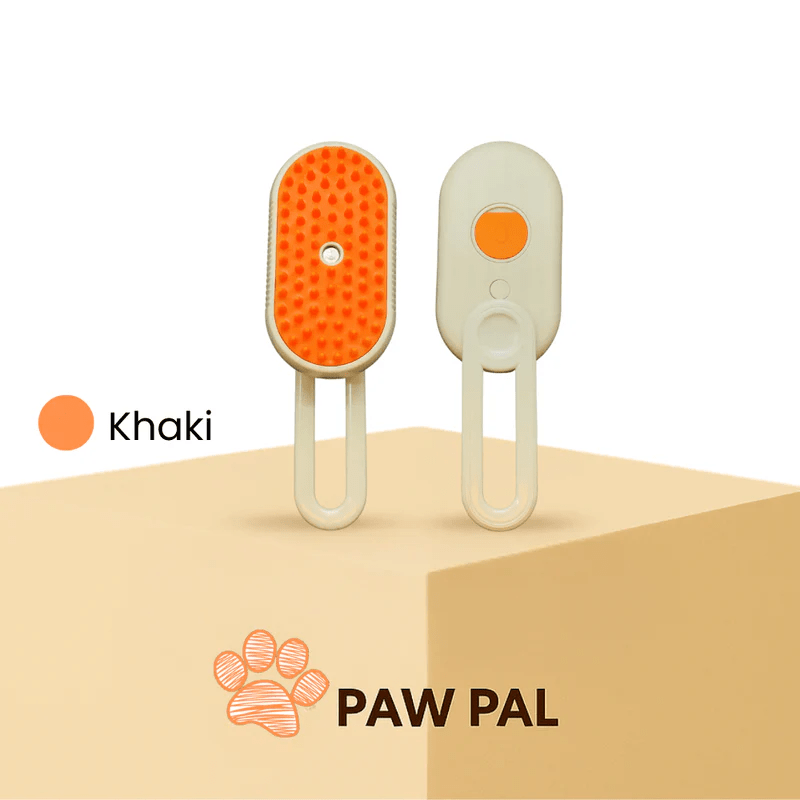 3-in-1 Elektrische Dampfpflegebürste für Katzen & Hunde