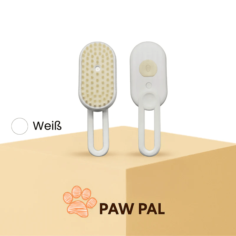 3-in-1 Elektrische Dampfpflegebürste für Katzen & Hunde