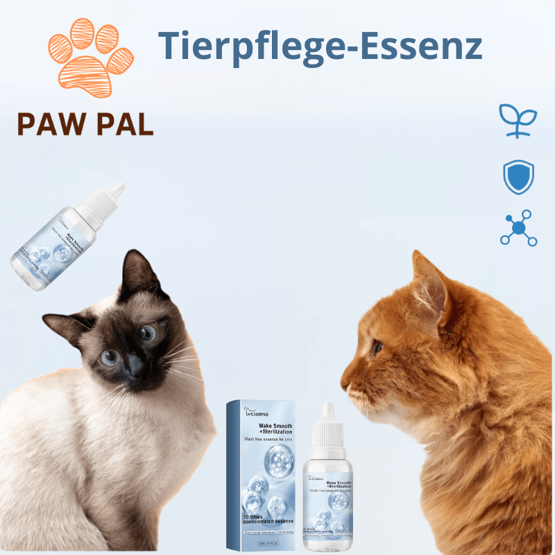 Tierpflege - Essenz von Paw Pal – Hochwertige Tierpflege für Hunde & Katzen | Sanftes Bürsten, Entwirren & Fellglanz