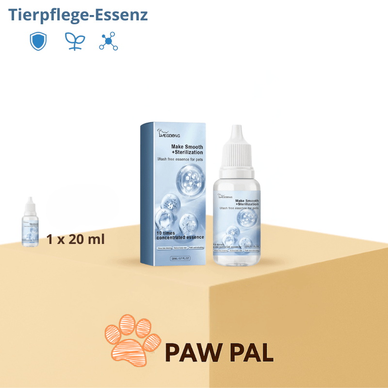 Tierpflege - Essenz von Paw Pal – Hochwertige Tierpflege für Hunde & Katzen | Sanftes Bürsten, Entwirren & Fellglanz